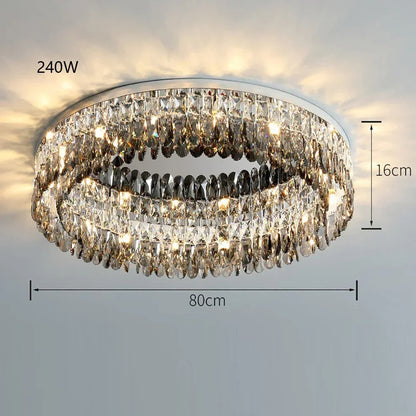 Giano Crystal Flush Mount