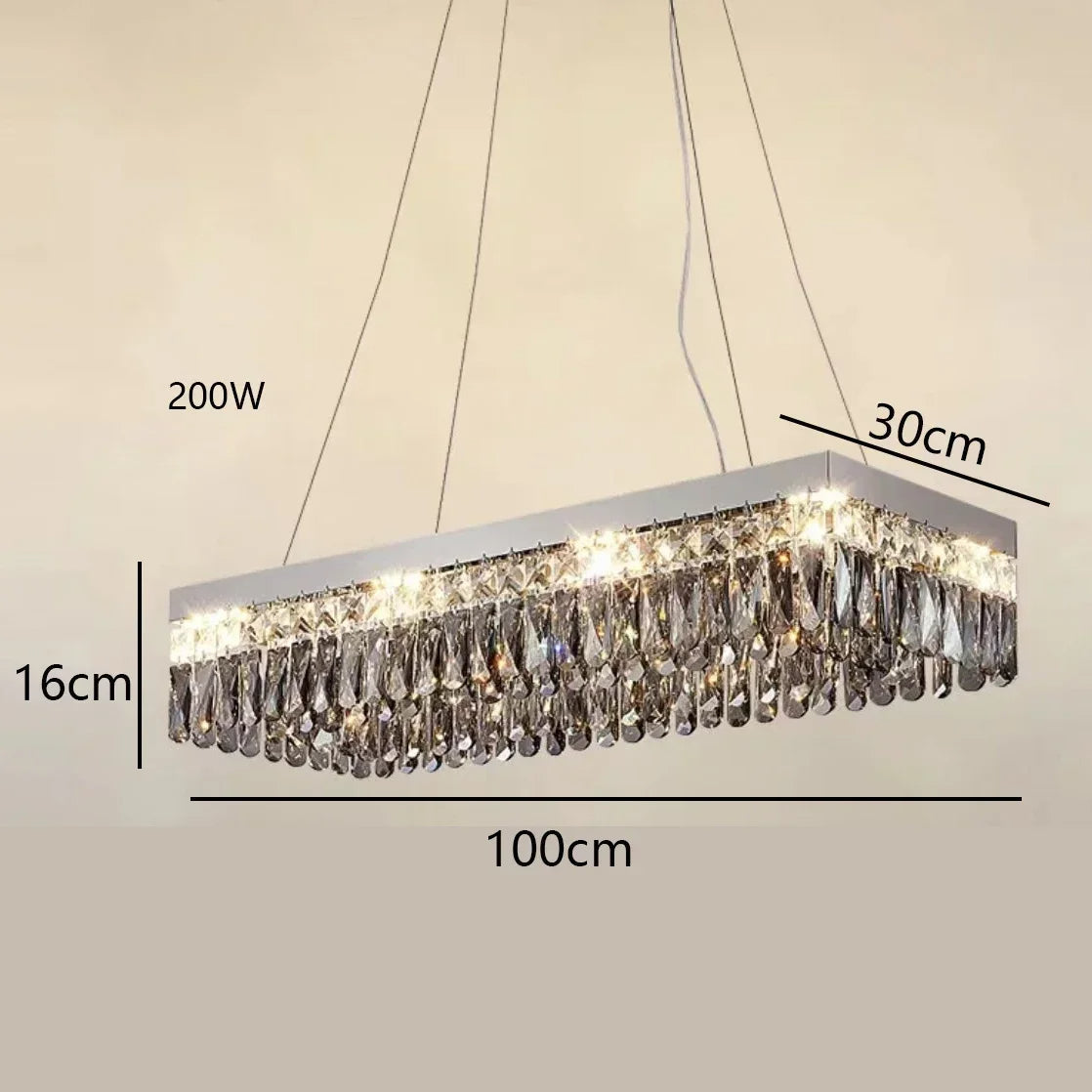 Giano Crystal Flush Mount