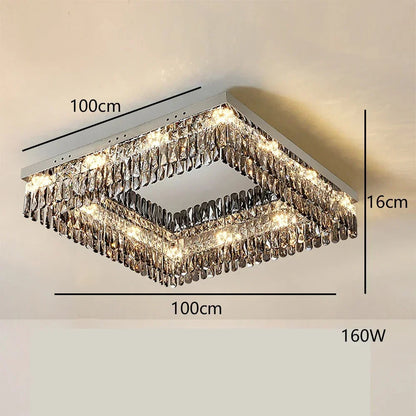 Giano Crystal Flush Mount