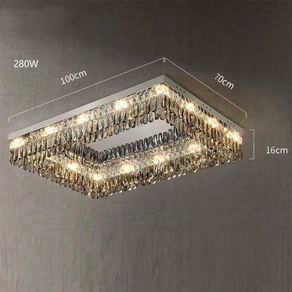 Giano Crystal Flush Mount