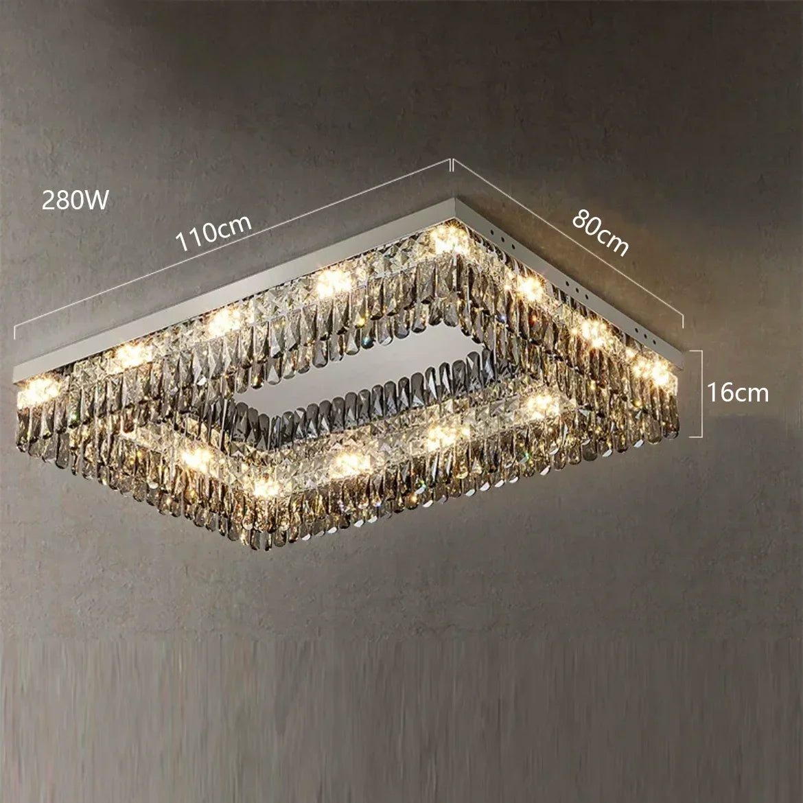 Giano Crystal Flush Mount