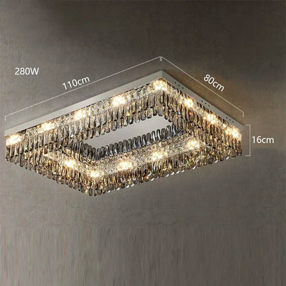 Giano Crystal Flush Mount
