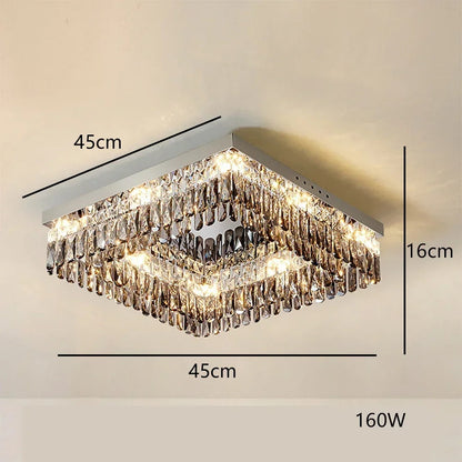 Giano Crystal Flush Mount