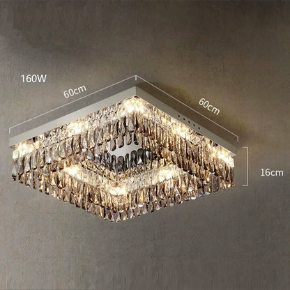Giano Crystal Flush Mount