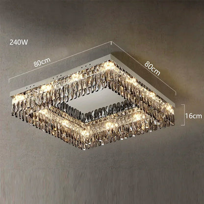 Giano Crystal Flush Mount