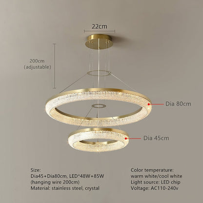 Bergamo Crystal Chandelier